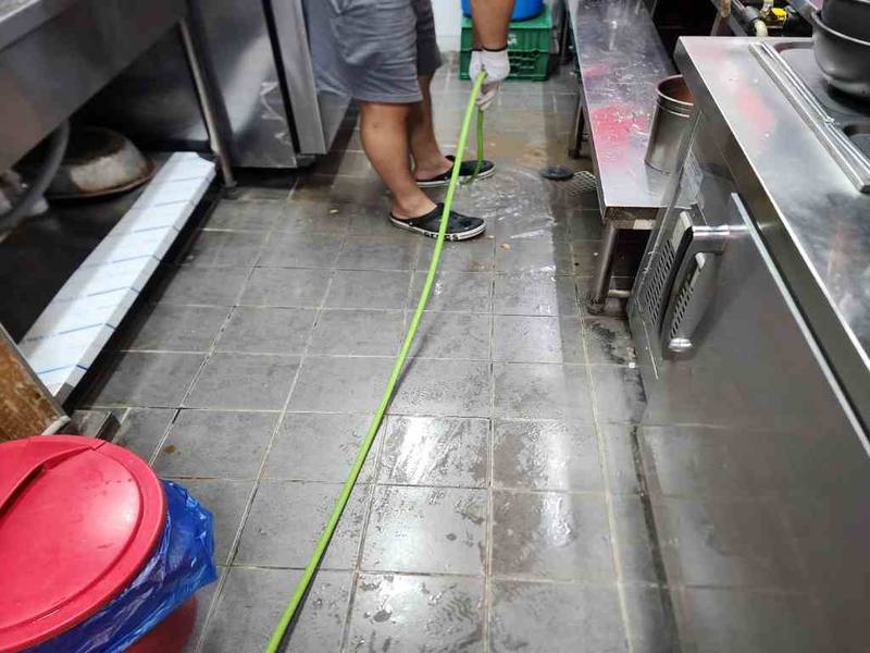 동두천 싱크대막힘 작업사례 8